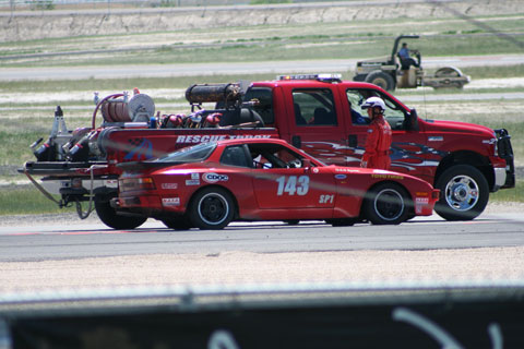 Todd with Emergency crew