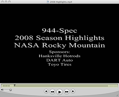 Image only! Use the table below to select video format