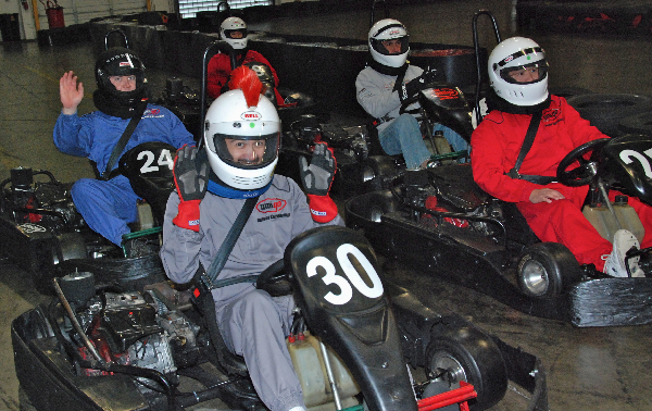 Kart Pit area