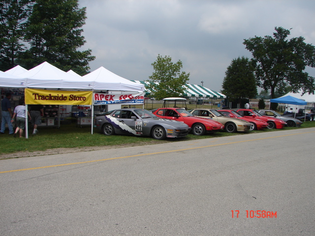 cars lined up